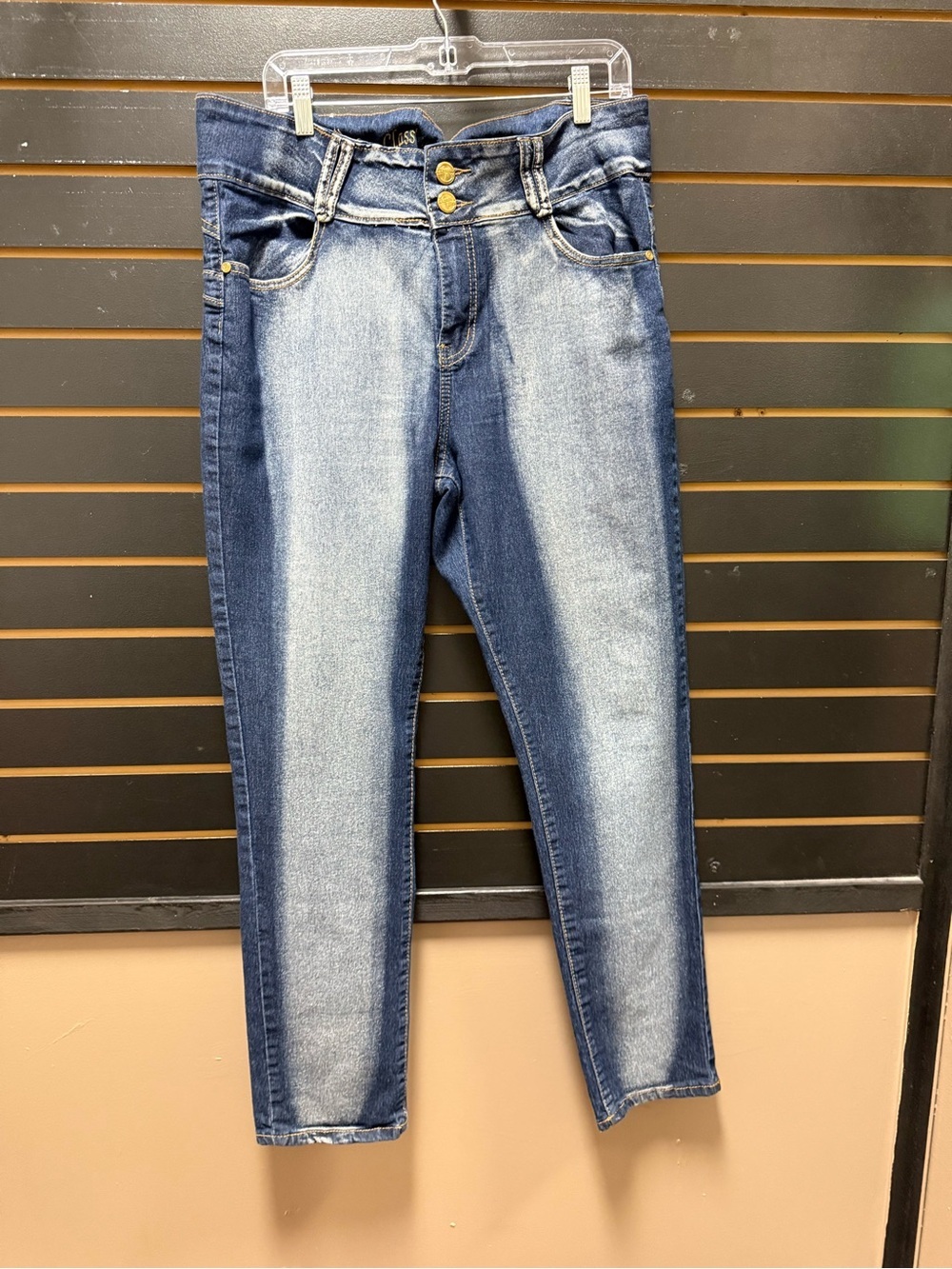 Classic Blue Jeans Women’s Size 22 High Rise Skinny Jeans Medium Wash